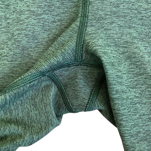 Outdoor Voices Tri Toned 7/8 Spring Leggings Green Teal Cream Activewear Running - Picture 10 of 15